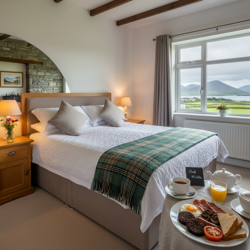 The Hillside Suite, our most spacious accommodation