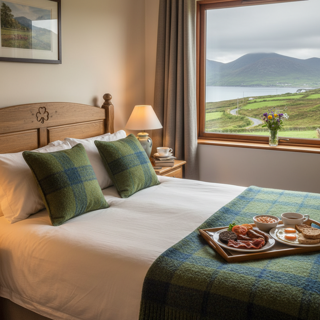 The Kerry View Room with panoramic mountain views